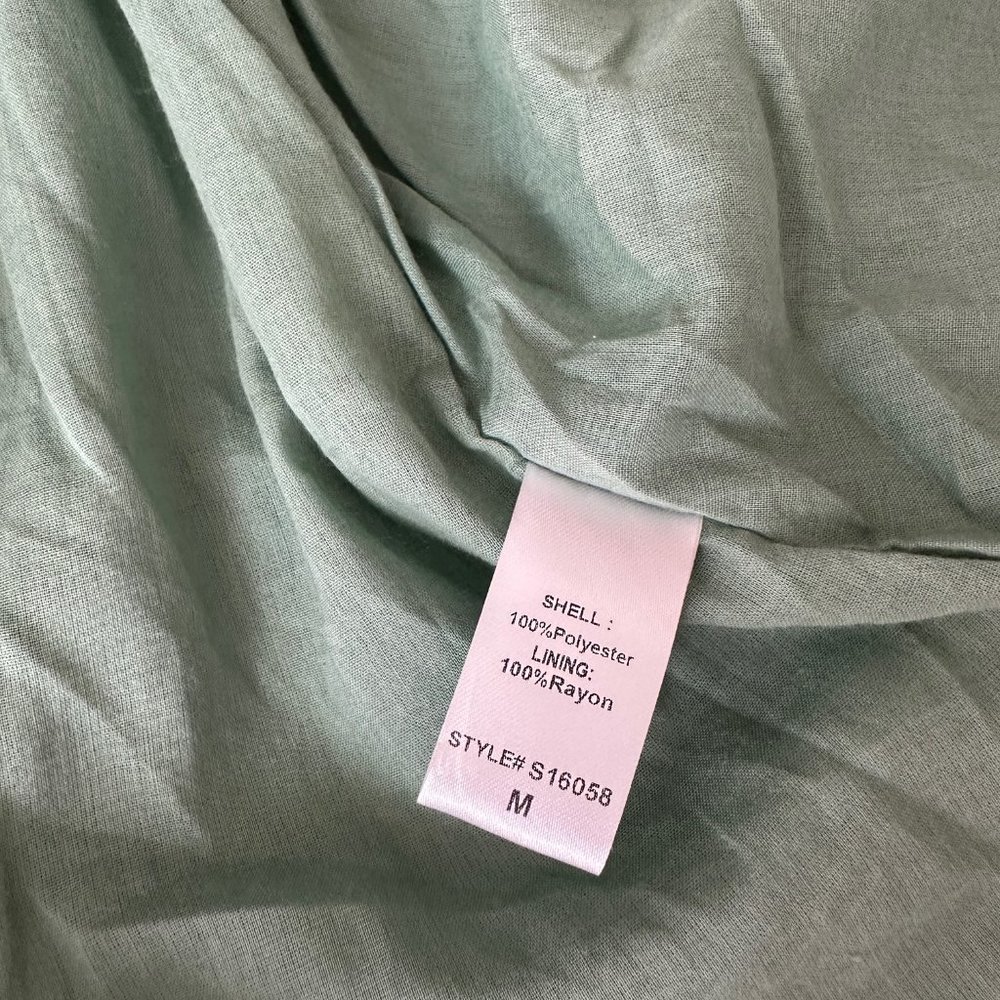 Cross My Heart Maxi Dress – Dusted Jade, size (Medium) by Mustard Seed NWT - Picture 7 of 7